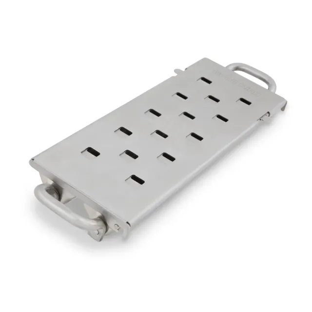 Broil King rookbox rvs met schuif en 2 vakken smokerbox