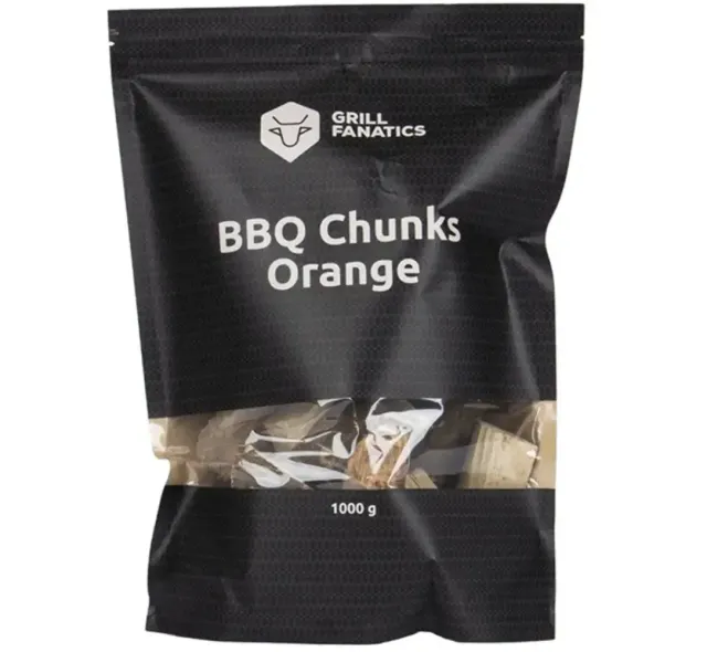 Sartons Orange Chunks rookhout sinaasappel zoet