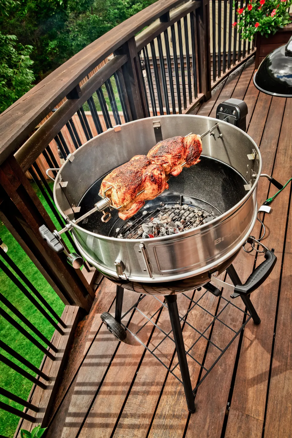 Broil King Kettle Culinary Ring uitbreidingsring rvs pizza