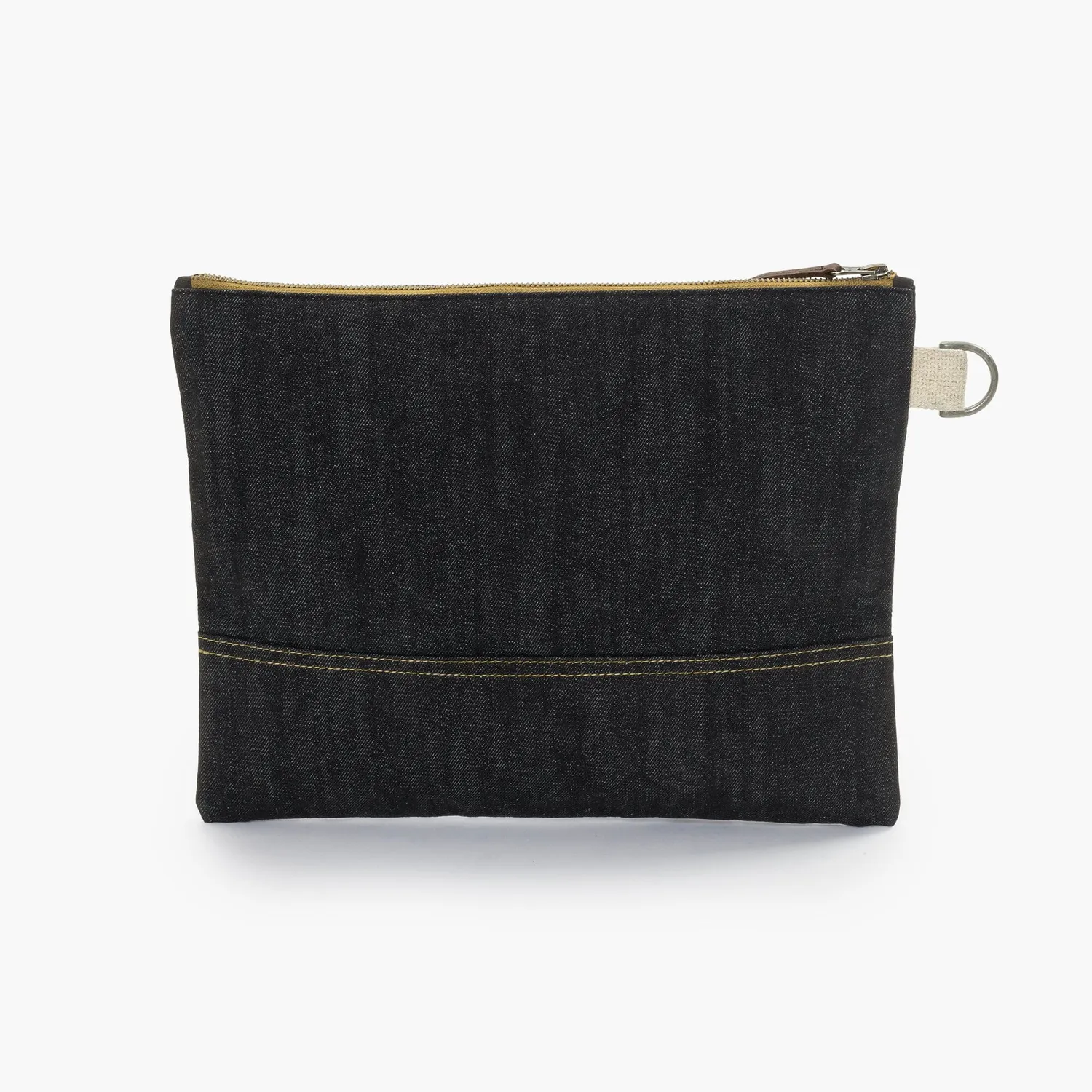 Barebones Neelum Zipper Pouch etui denim