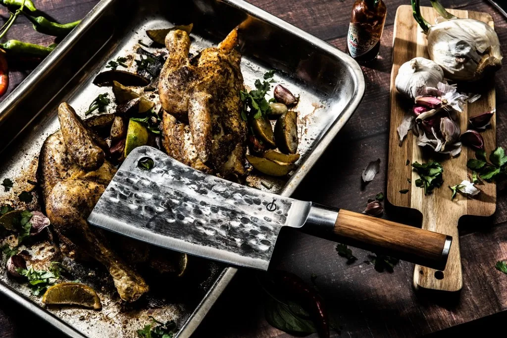 Sartons Forged Olive Hakbijl gesmeed olijfhout