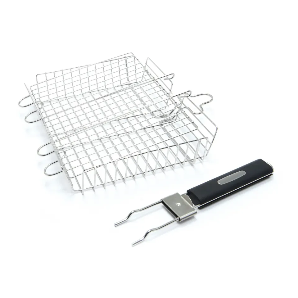 Broil King Grillmand rvs 30x25cm met afneembare greep