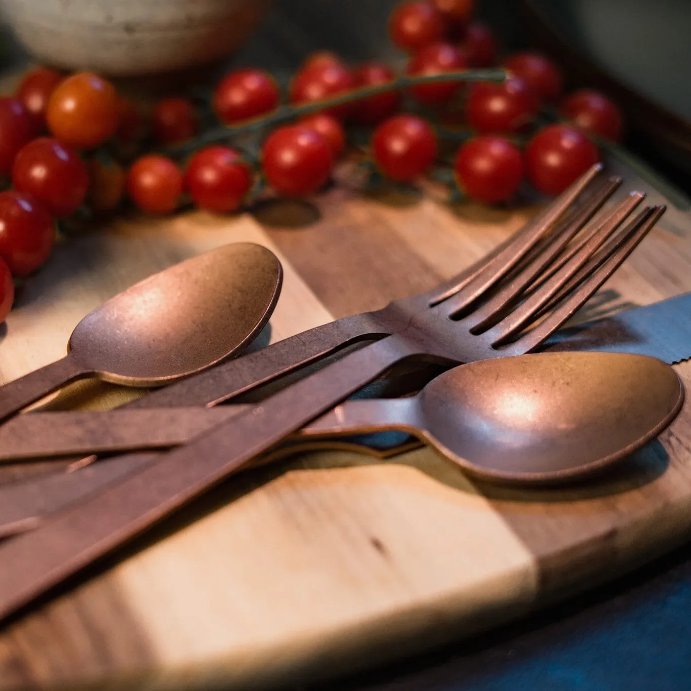 Bare Bones Living Flatware Set bestekset koper voor camping
