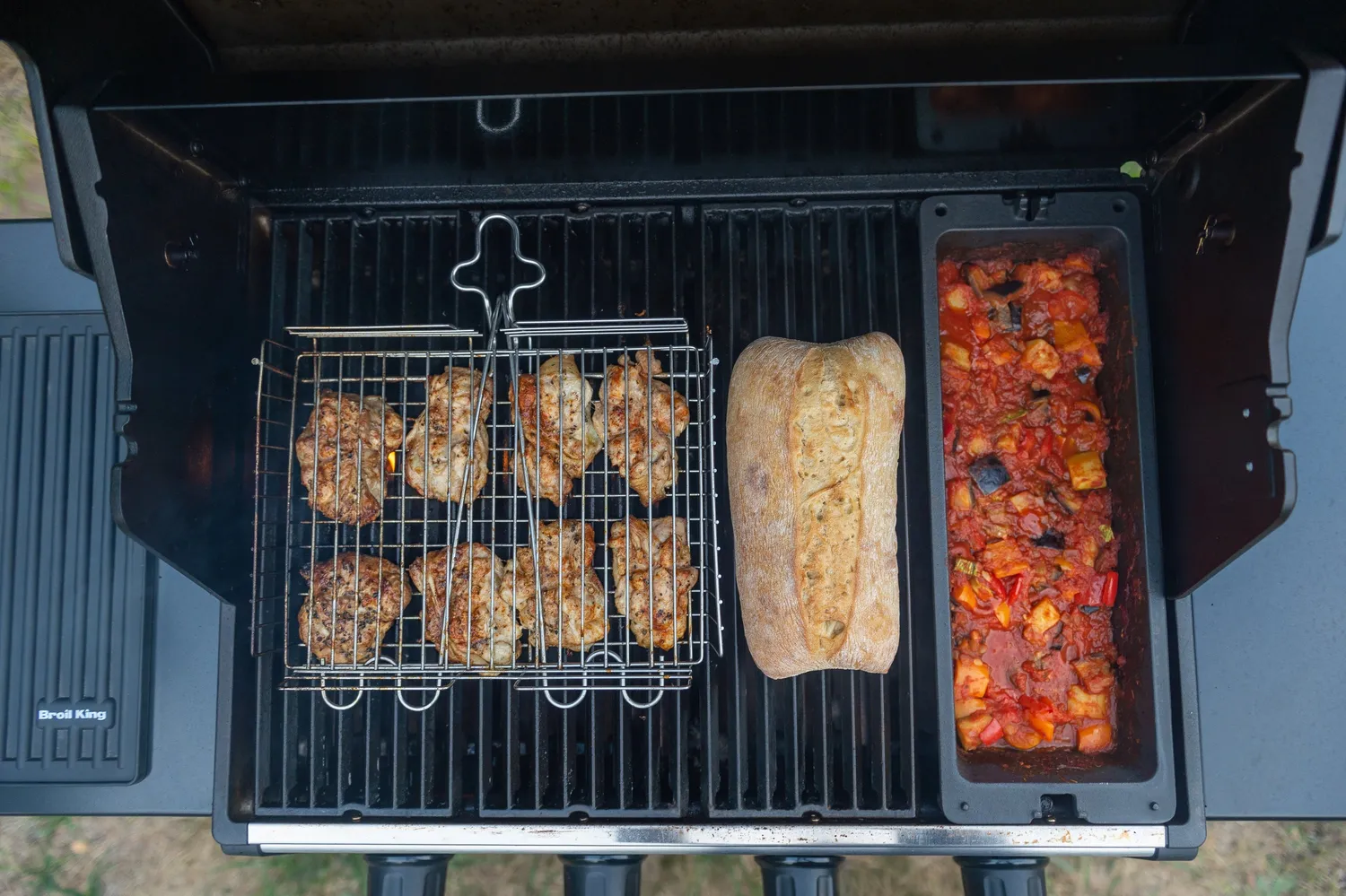 Broil King Baron Sovereign gietijzeren wok