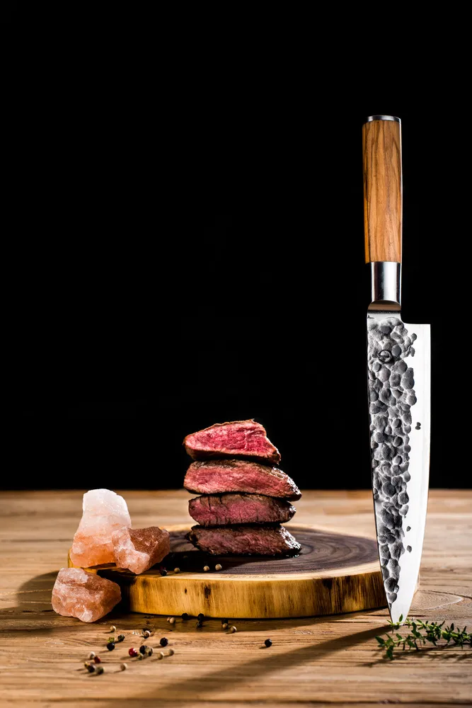 Sartons Olive Forged Koksmes 21,5 cm Japans staal