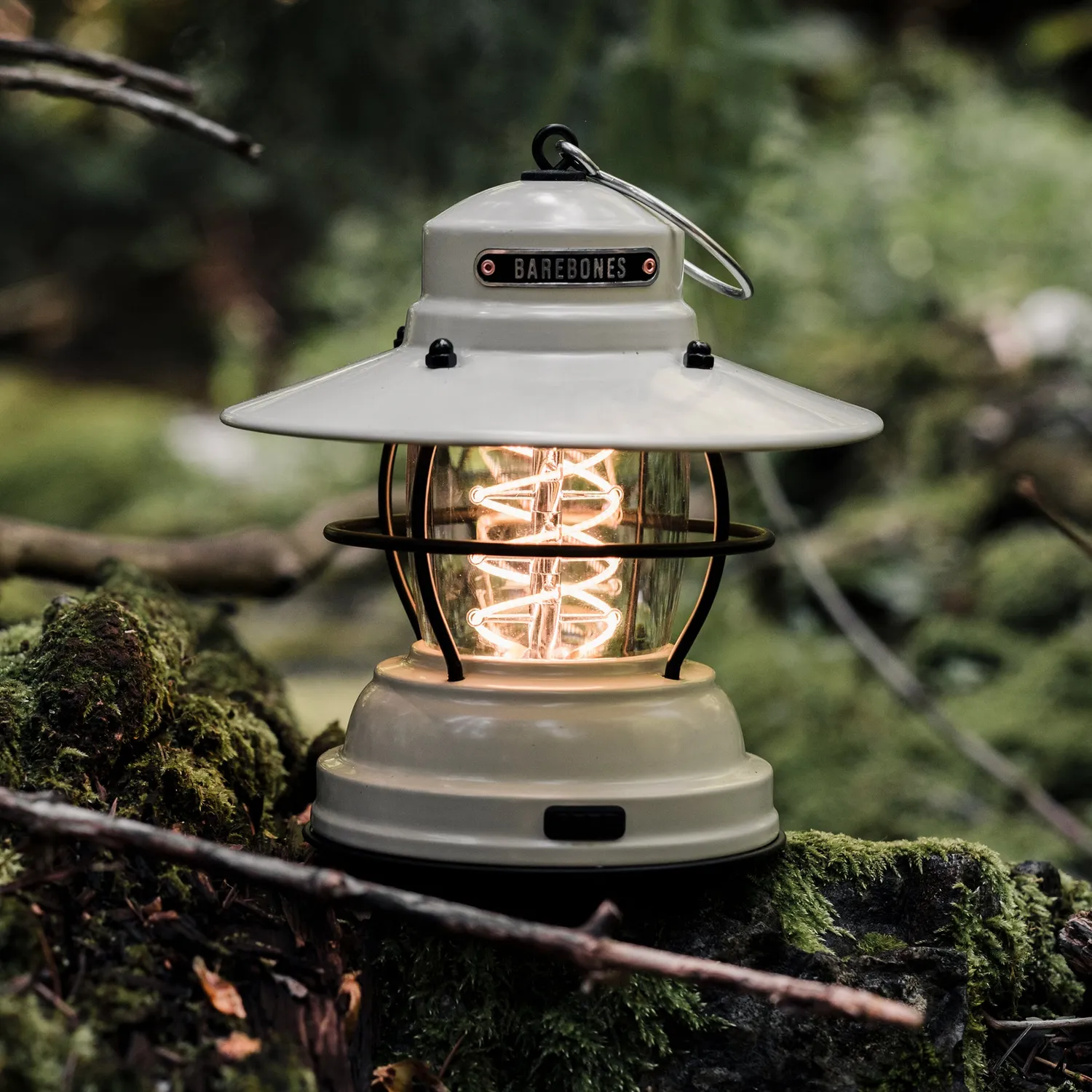 Barebones Outpost Lantern lantaarn Antiek Brons LED