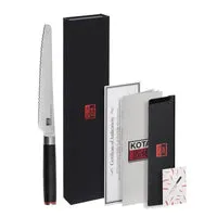 Kotai broodmes gekarteld 21cm 440C staal