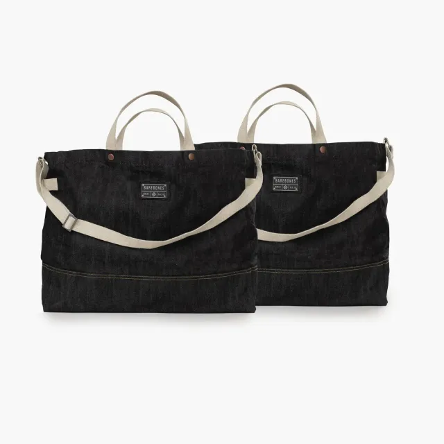 Bare Bones Neelum Giant Tote 40L Denim 2-pack wax
