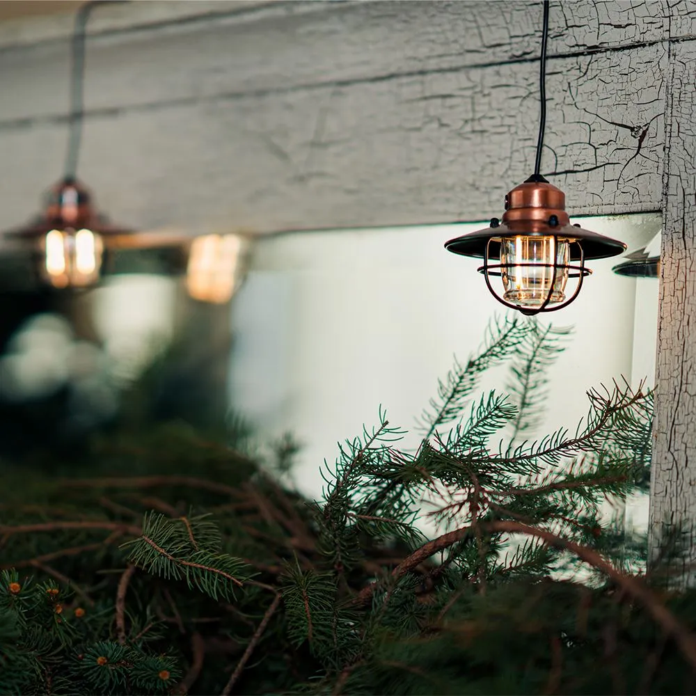 Bare Bones Living Edison Pendant hanglamp antique bronze LED