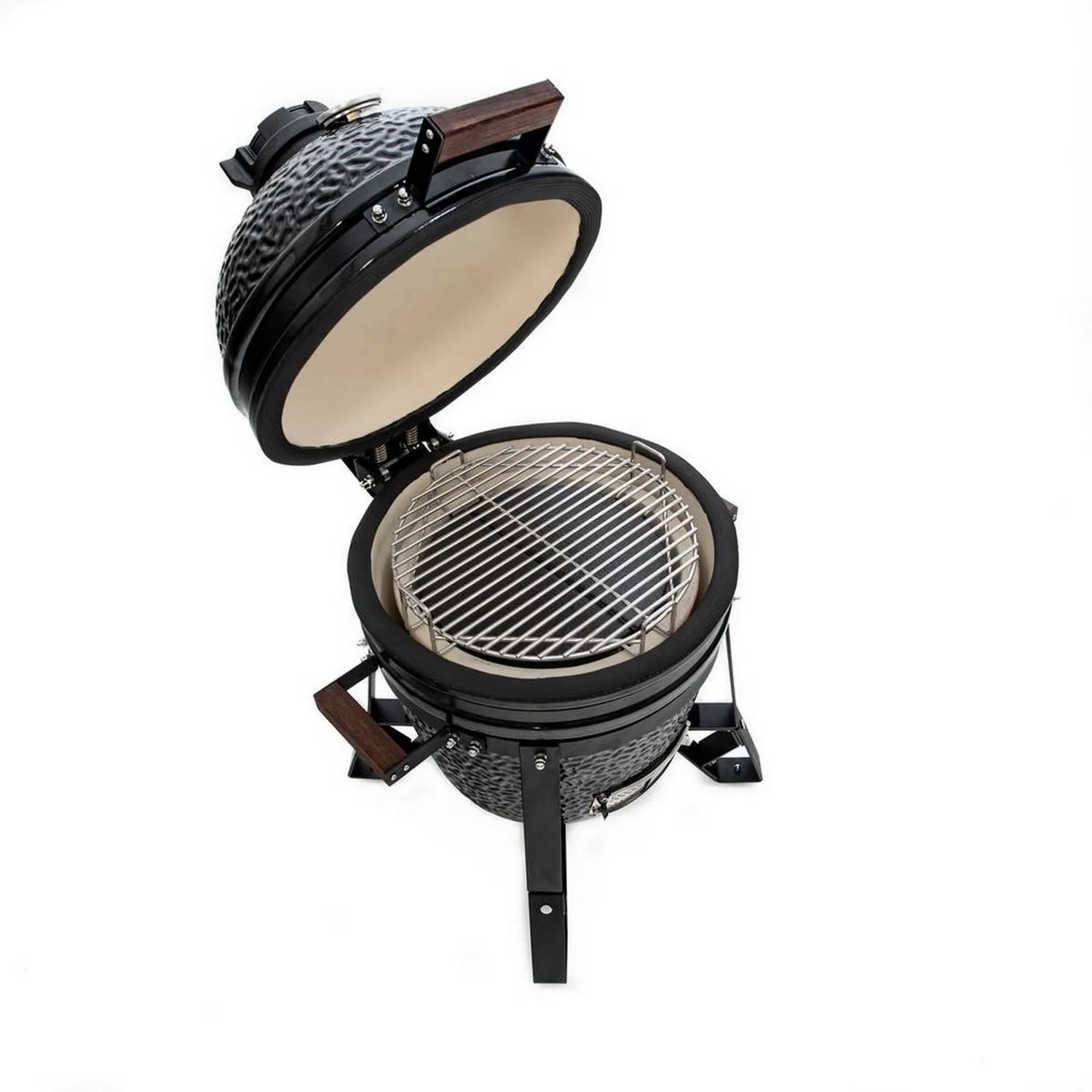 The Bastard Compact kamado barbecue voor balkon en gezin