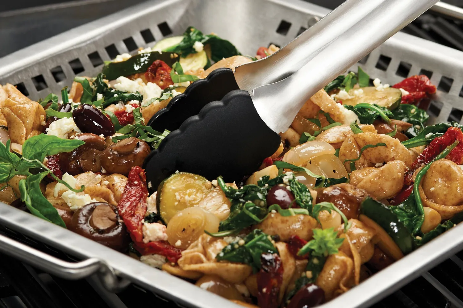 Broil King Grill Wok rvs accessoire 30x30 cm geperforeerd