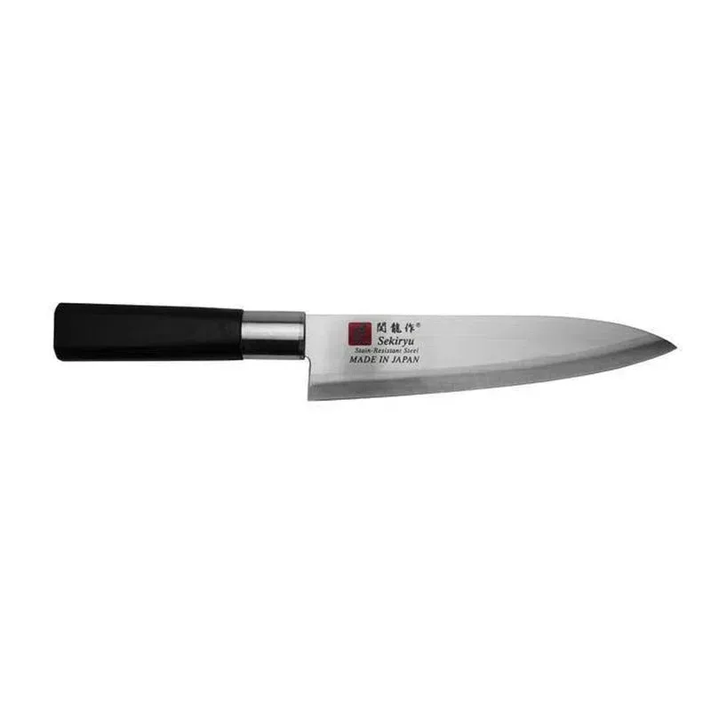 Konro Gyuto SR-900 18cm koksmes roestvrij zwart
