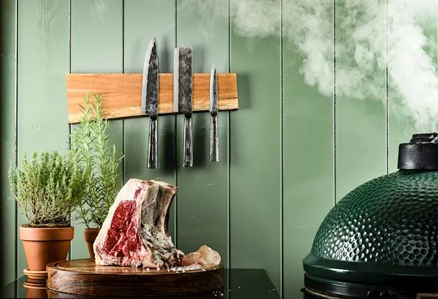 Sartons Magnetisch Messenrek Natuur Acacia hout