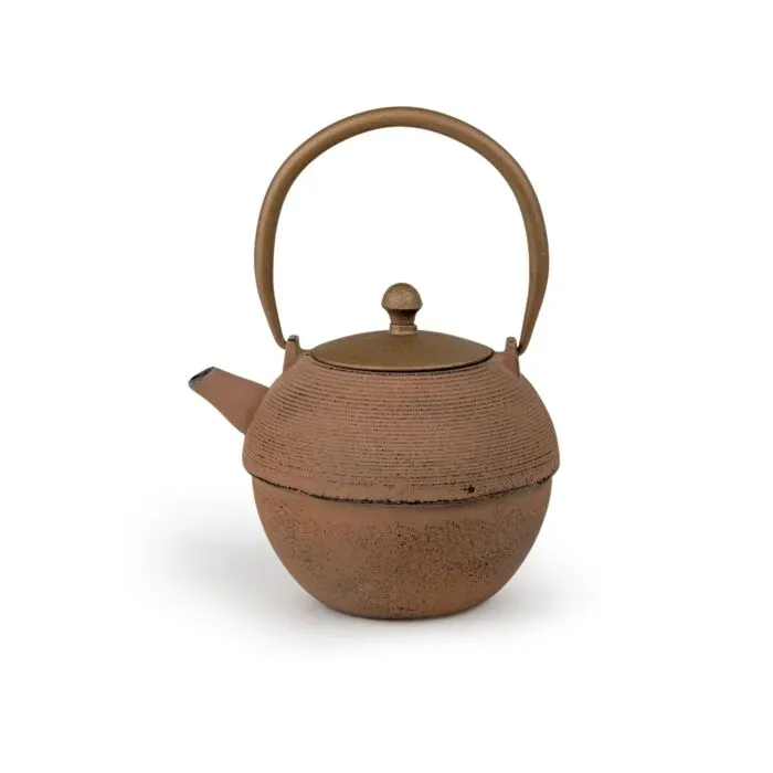 Sartons Sakura theepot 1,2L gietijzer kastanjebruin