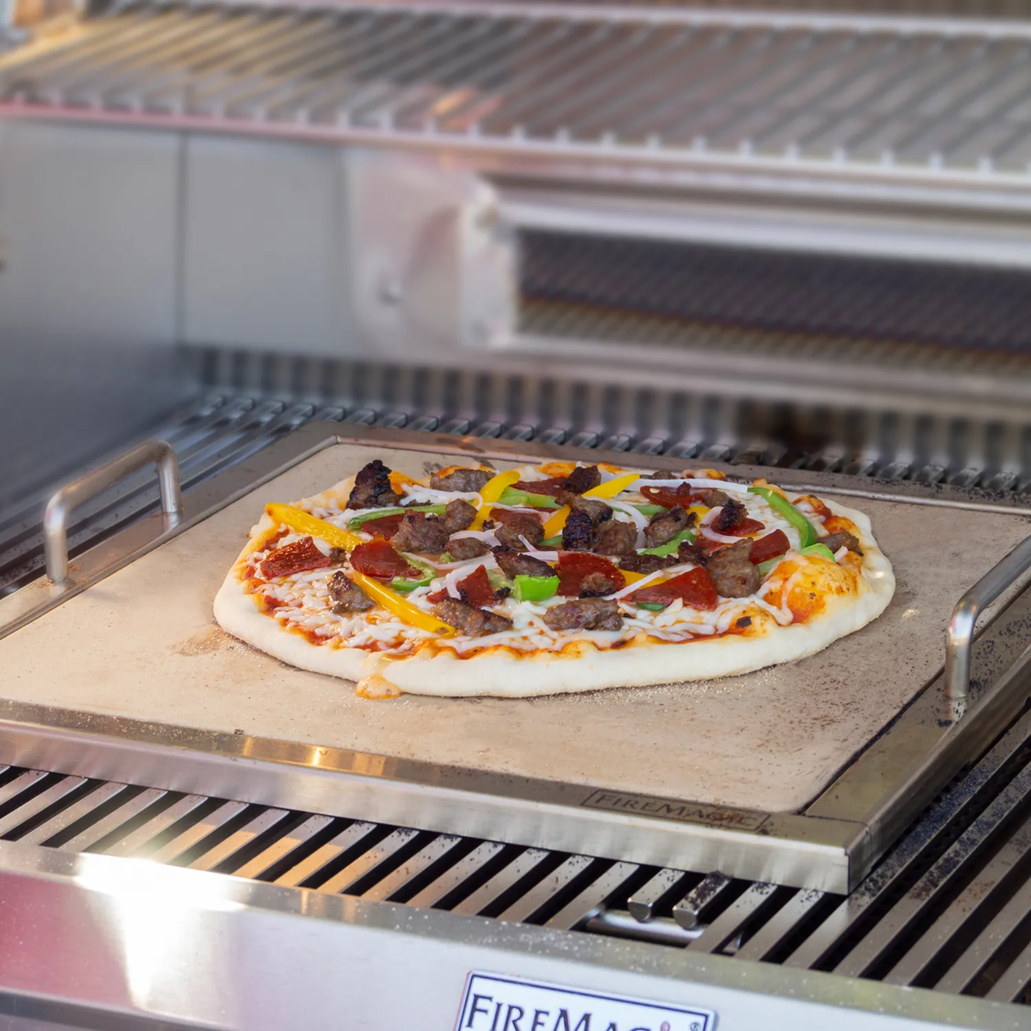 Fire Magic Pizzasteen Kit voor Gasbarbecue Steen