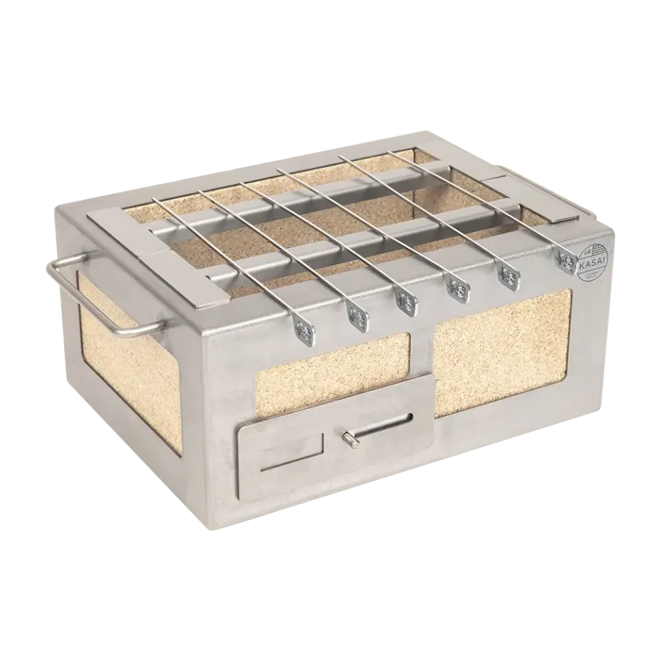 Kasai Hibachi Bar & Skewer Set grillset houtskool