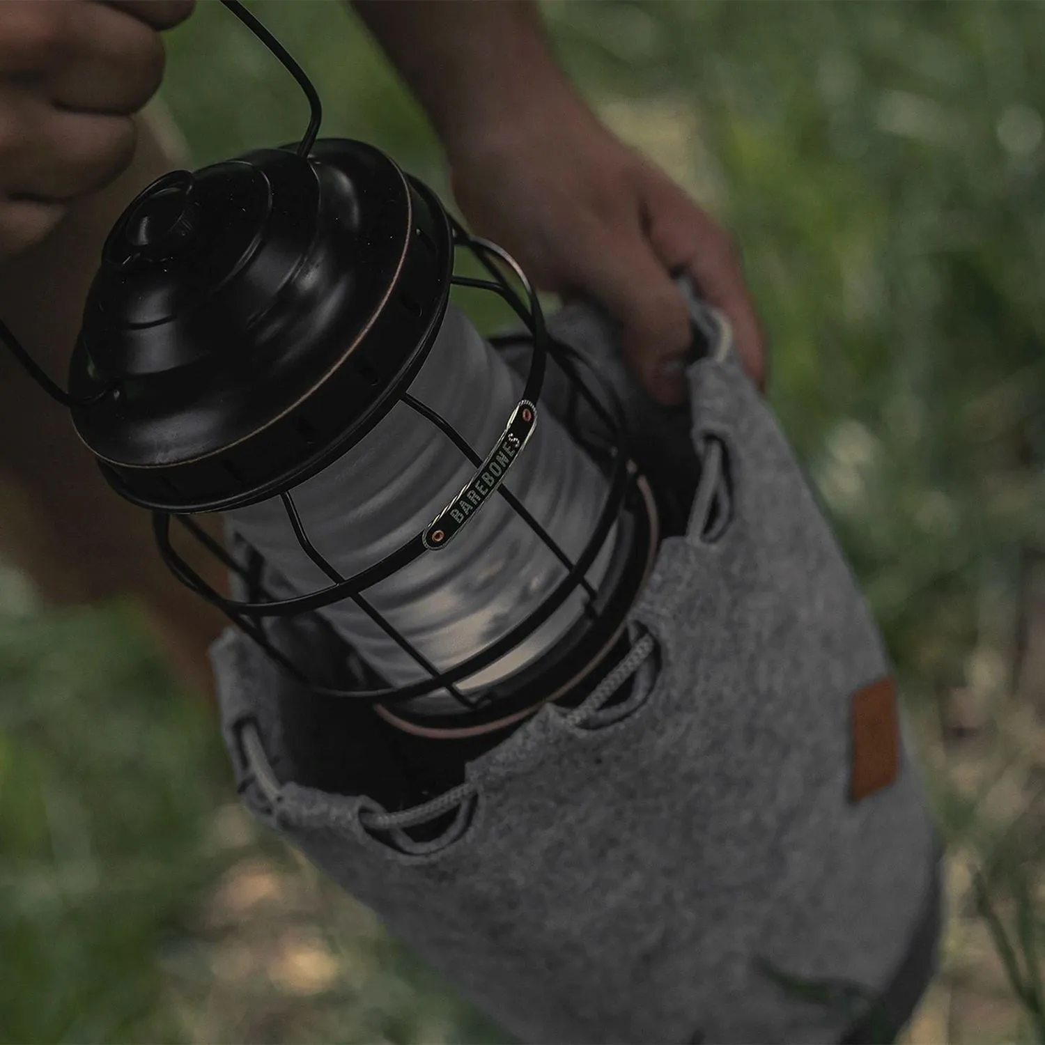 Barebones Felt Lantern opbergtas vilt beschermhoes