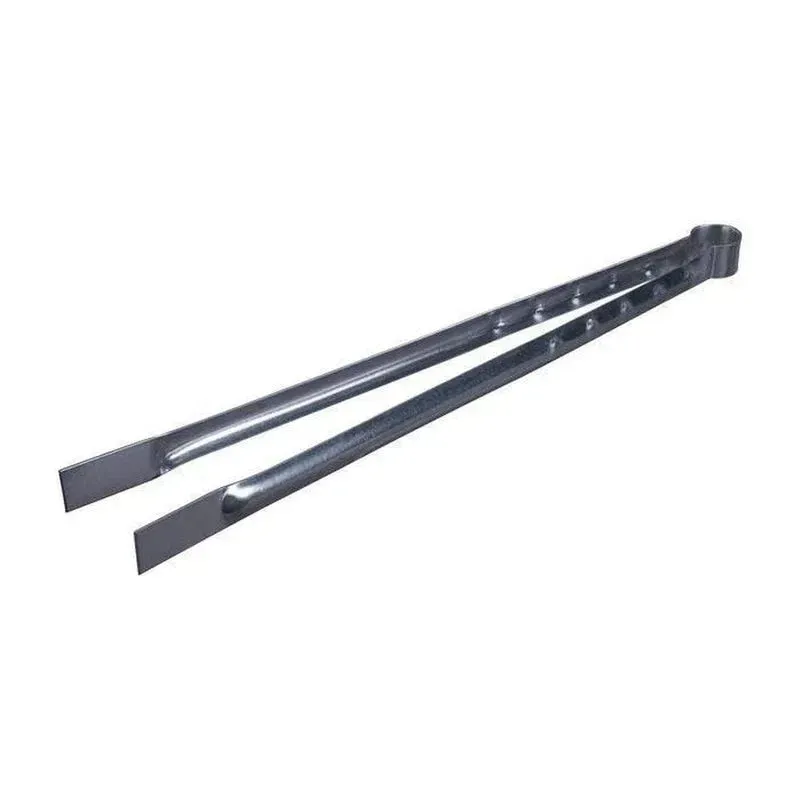 Konro ijzeren tang 45cm barbecue houtskool