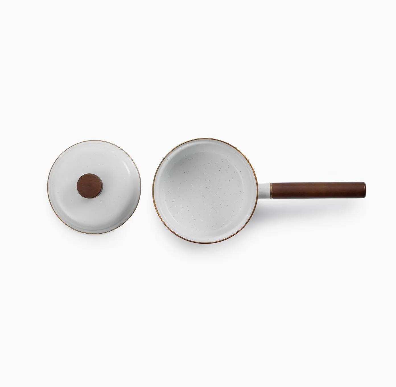 Barebones Saucepan emaille steelpan Eggshell emaille