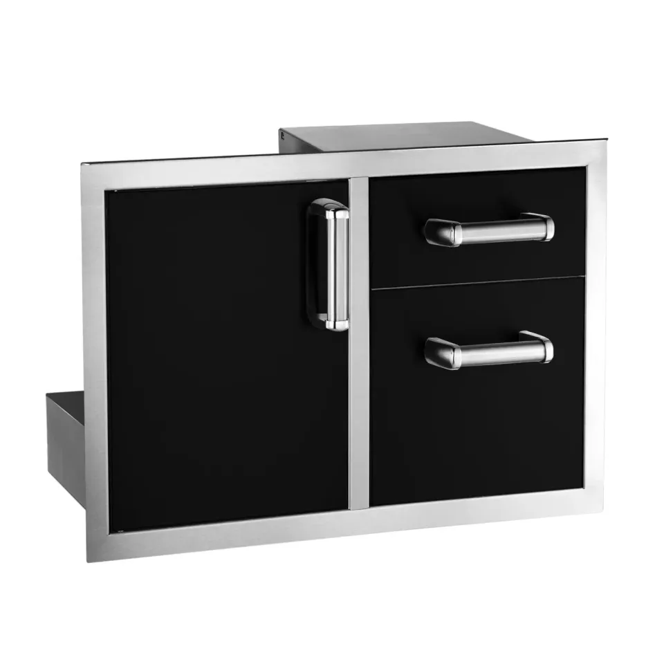 Fire Magic Echelon Door Drawer Combo inbouwdeur zwart