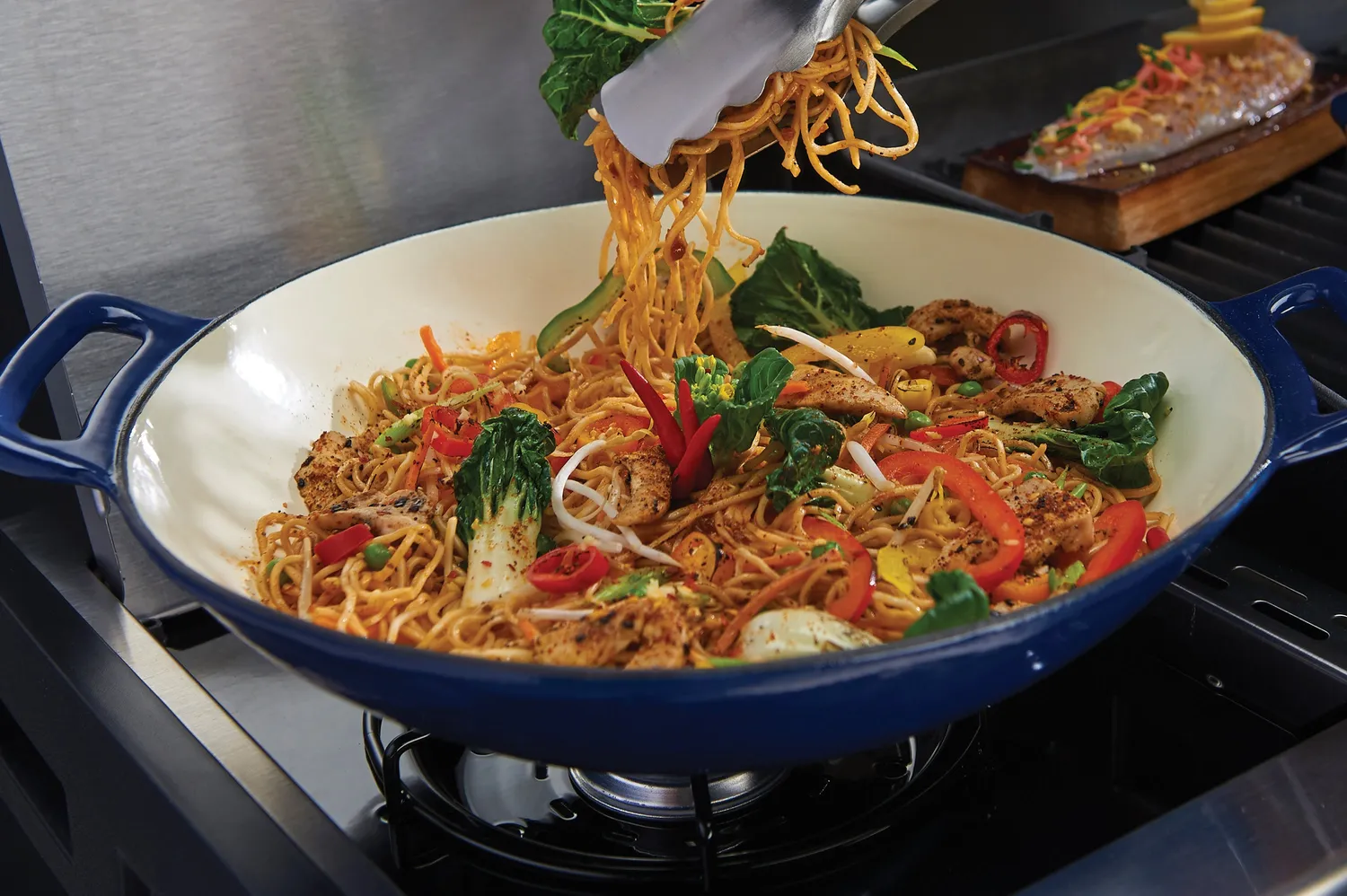 Broil King Cast Grilling Wok grillwok 35 cm gietijzer