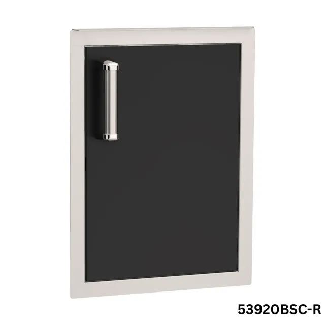 Fire Magic Echelon Vertical Door inbouwdeur zwart staand