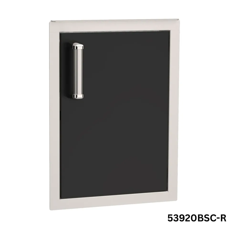 Fire Magic Echelon Vertical Door inbouwdeur zwart staand