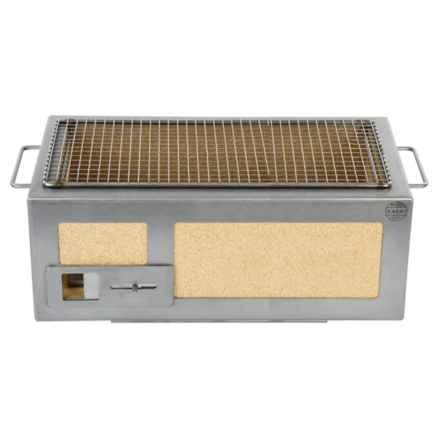 Kasai Grill Konro Medium Long barbecue RVS frame 4-8 personen