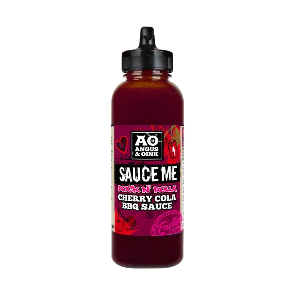 Angus & Oink Rock N Rolla Cherry Cola bbq saus 350 ml