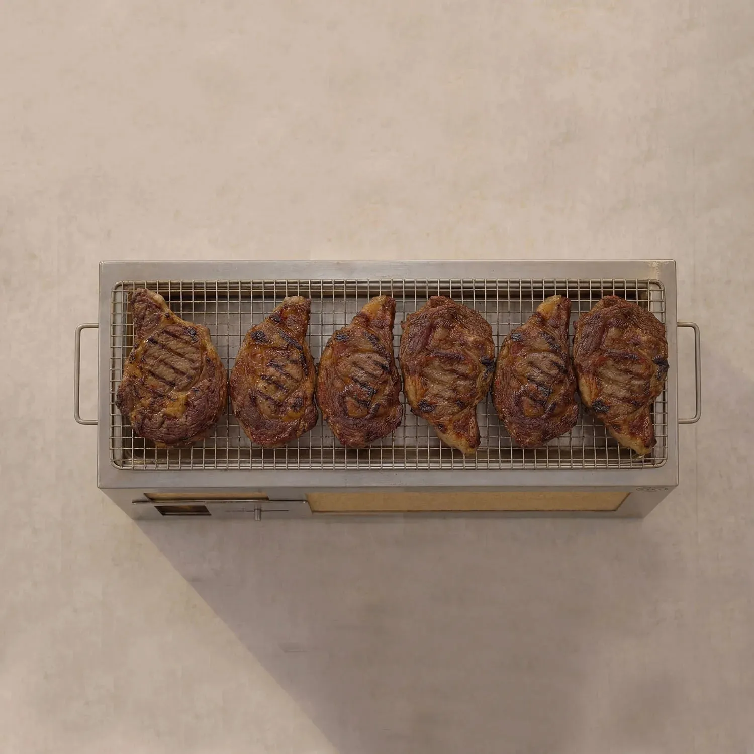 Kasai Grill Konro Medium Long barbecue RVS frame 4-8 personen