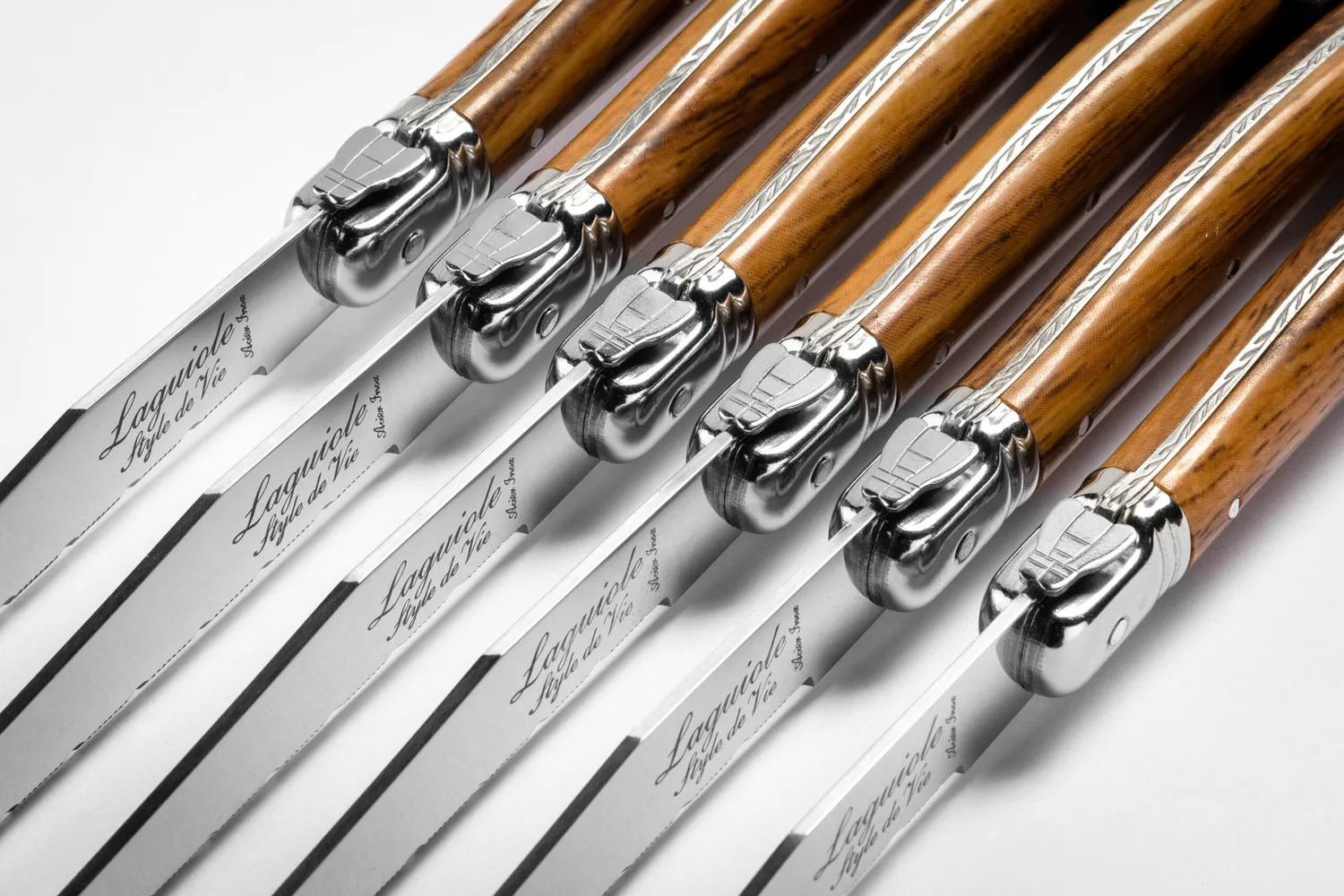 Sartons Premium Line Steakmessen Wood 1.8 mm hout