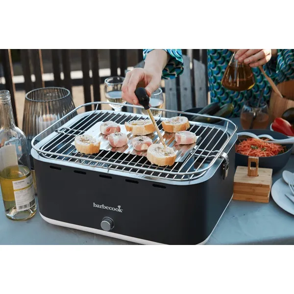Sartons Carlo houtskool tafelbarbecue met ventilator