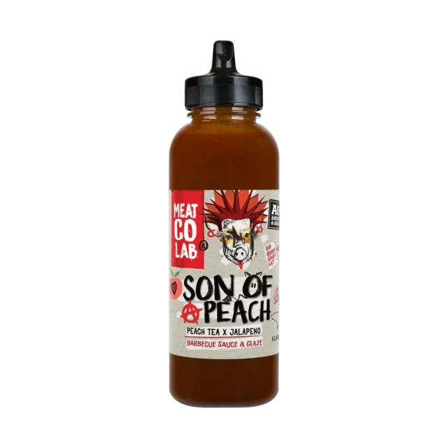 Angus & Oink Son of Peace bbq saus 350 ml zoet-hartig