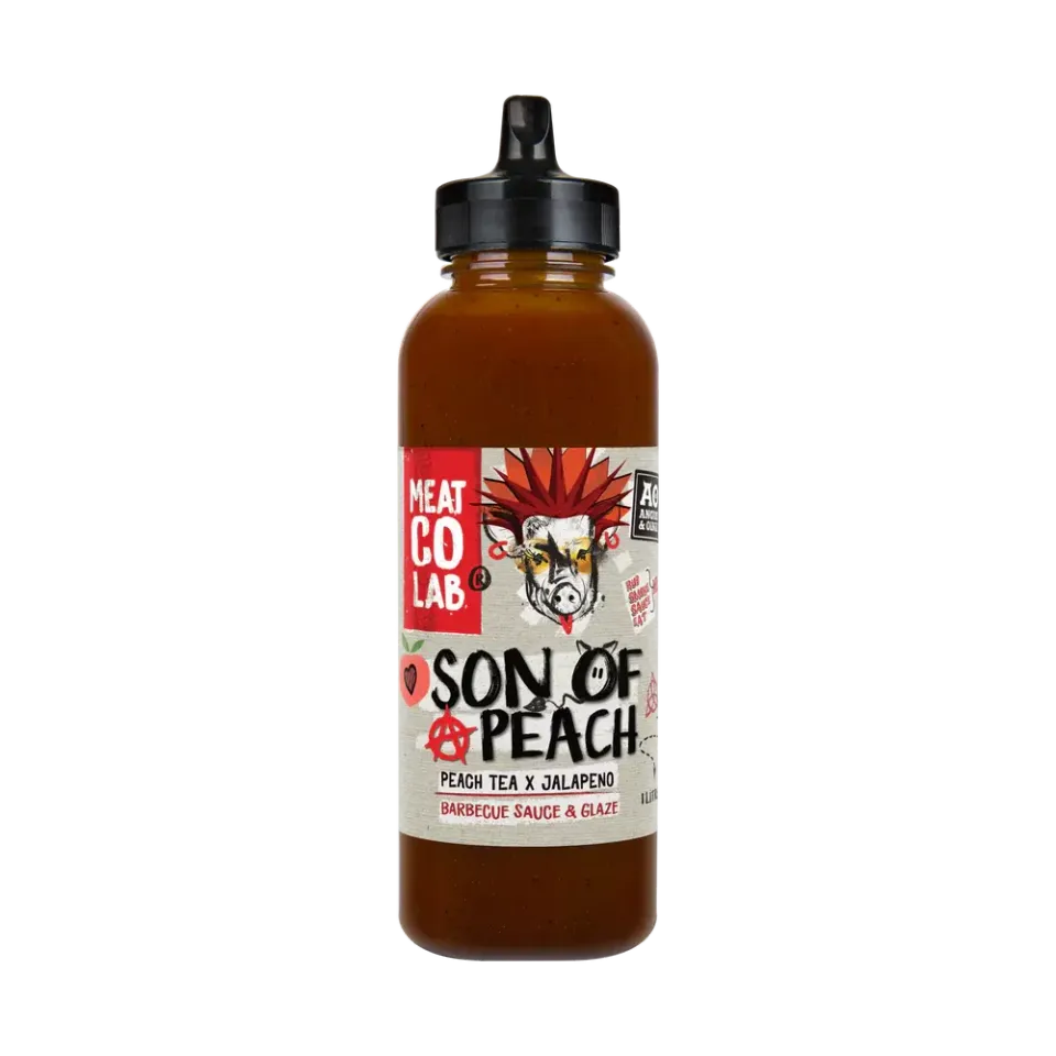 Angus & Oink Son of Peace bbq saus 350 ml zoet-hartig