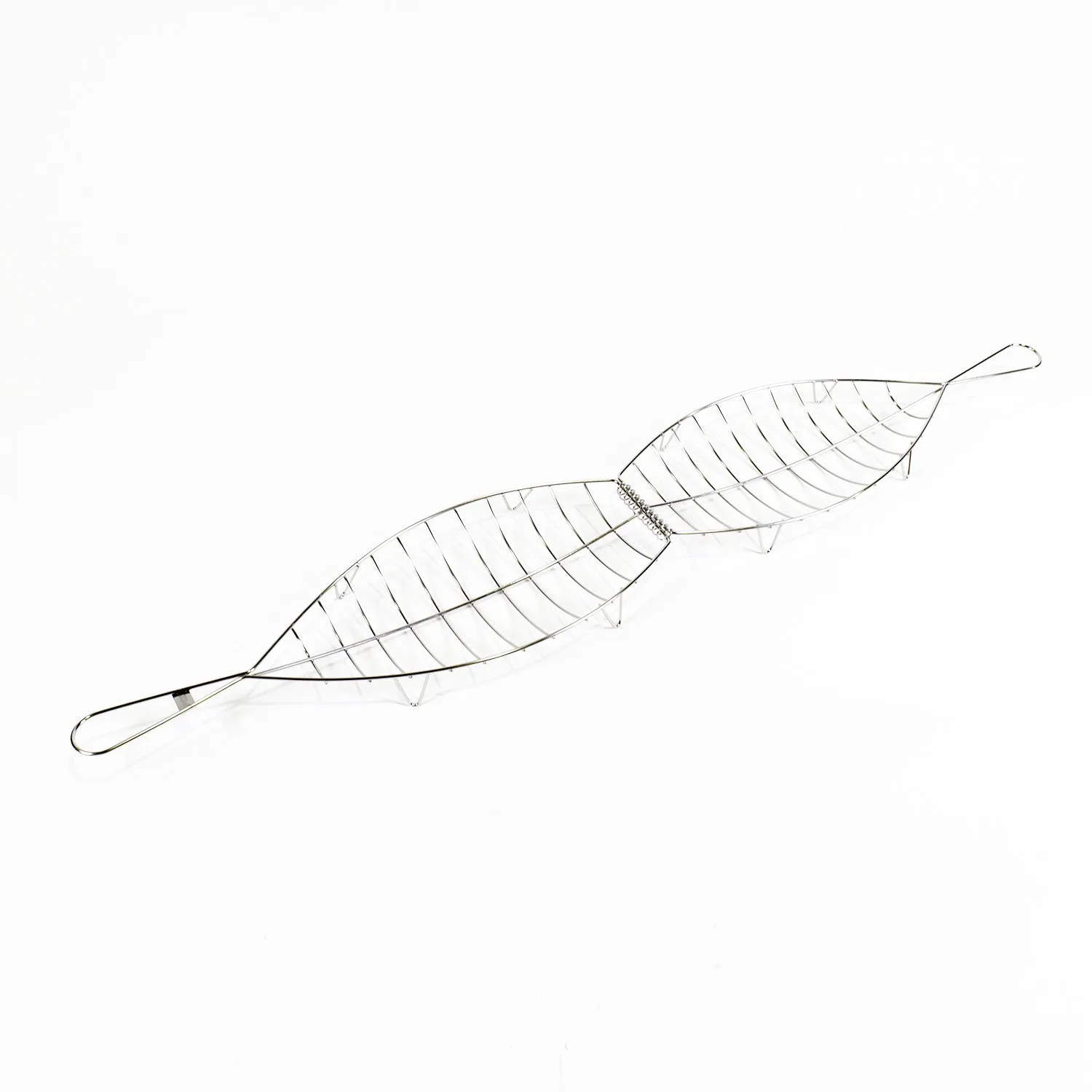 Kasai Grill Large Vis Grillmand RVS 45x20 cm