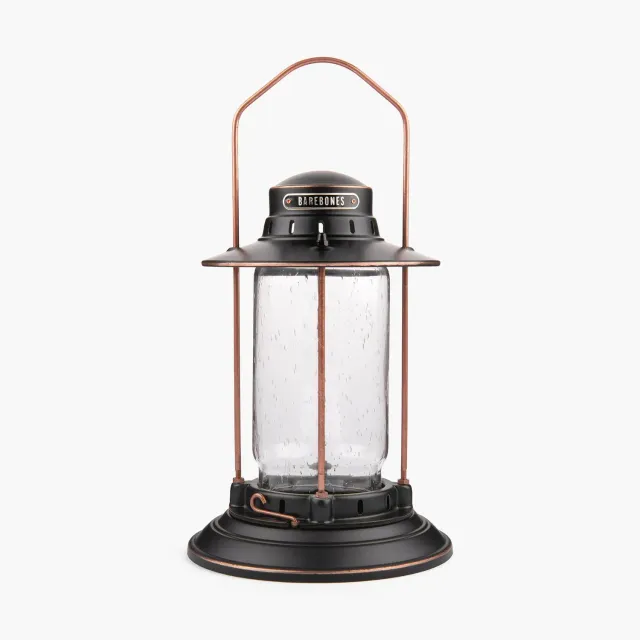 Bare Bones Hurricane Lantern lantaarn staal glas