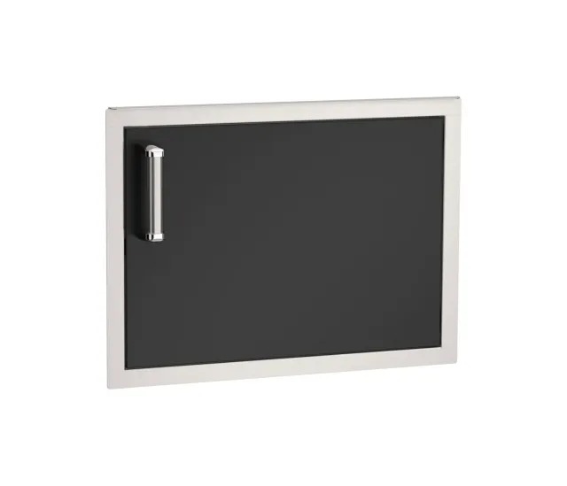 Fire Magic horizontale inbouwdeur zwart