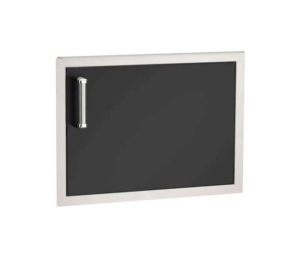 Fire Magic horizontale inbouwdeur zwart