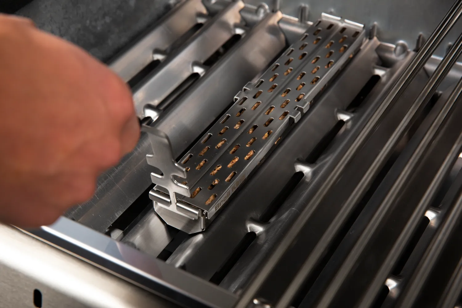 Broil King smokerbox rvs voor pellets gasbarbecue