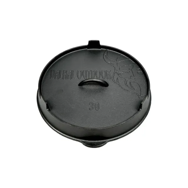 Sartons Grill Skillet 30 cm gietijzeren deksel