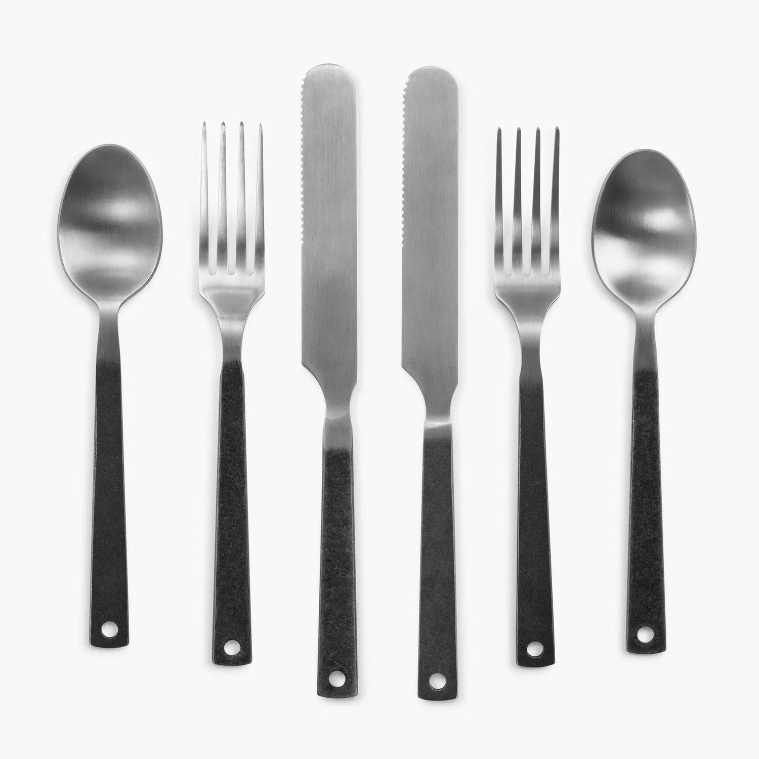 Bare Bones Living Flatware Set bestekset koper voor camping