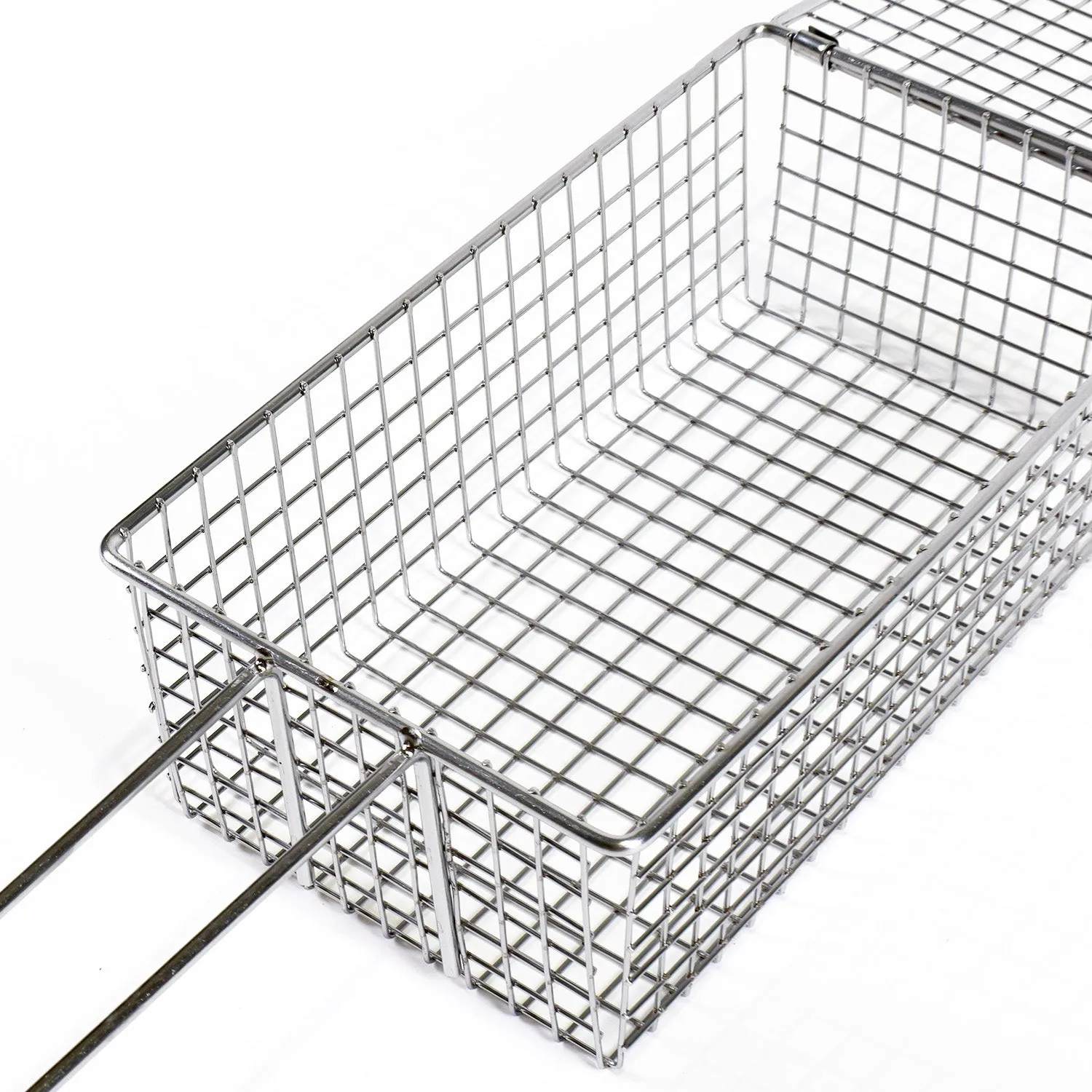 Kasai Grill Mossel Groente Grillmand 24x13x8cm RVS