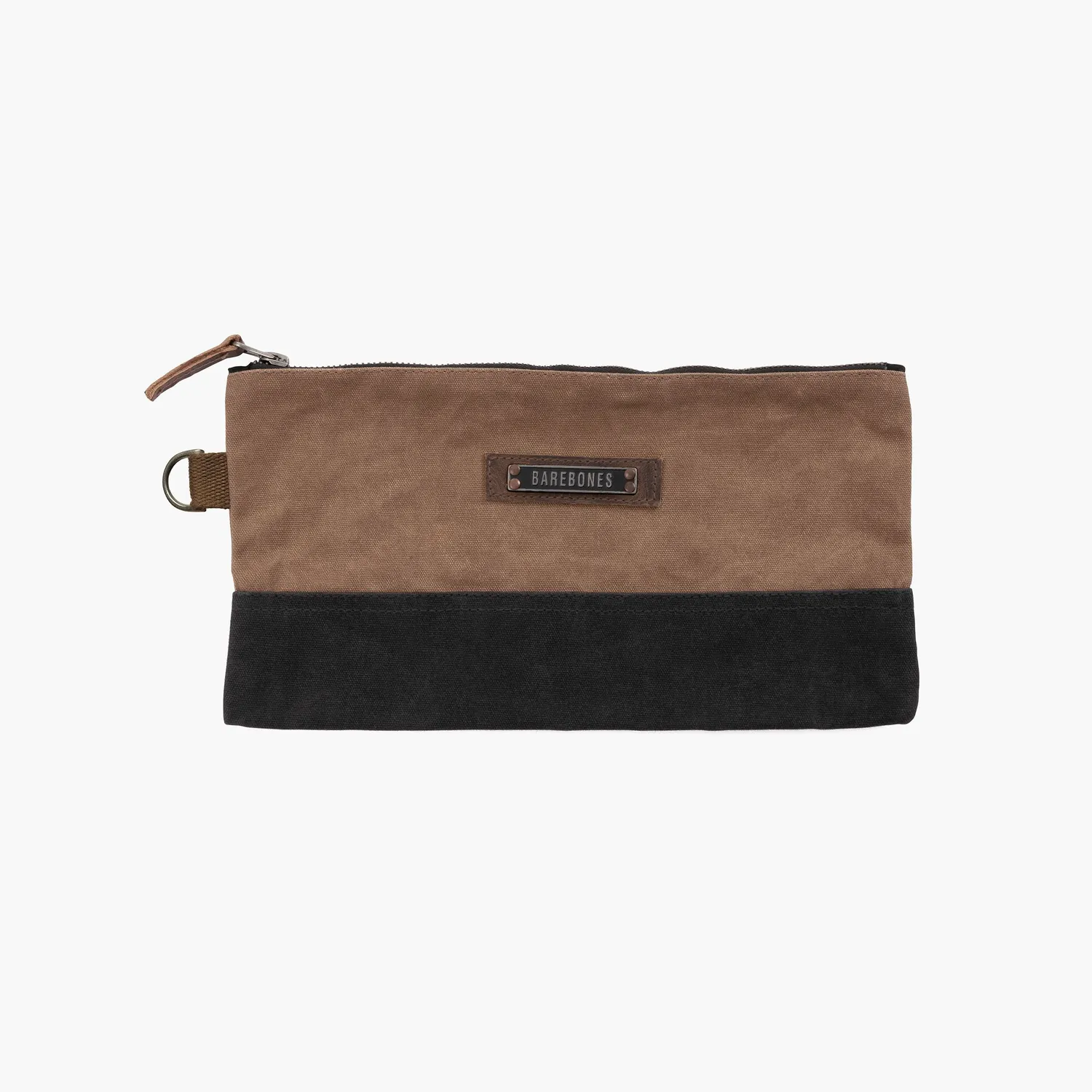 Bare Bones Living Neelum etui Khaki waxed canvas Large