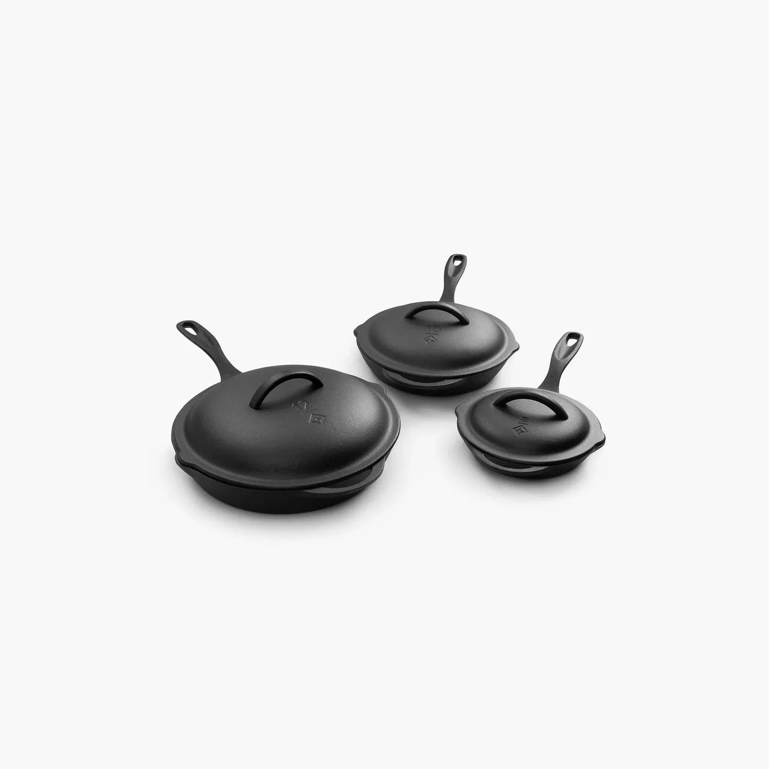 Bare Bones Living Cast Iron Skillet Deksel 8 inch gietijzer
