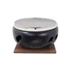 Konro Round tafelbarbecue 20 cm houtskool