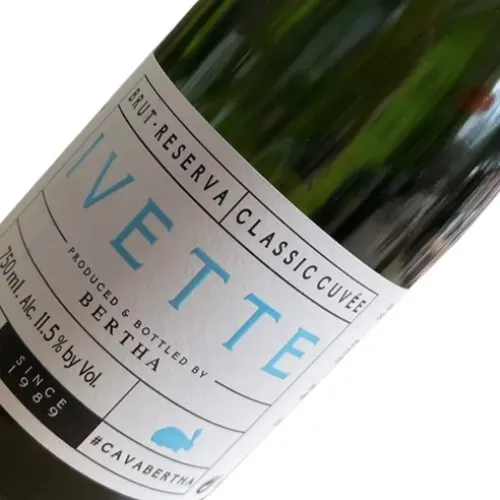Bertha Ivette Cava Brut Reserva fles Penedès