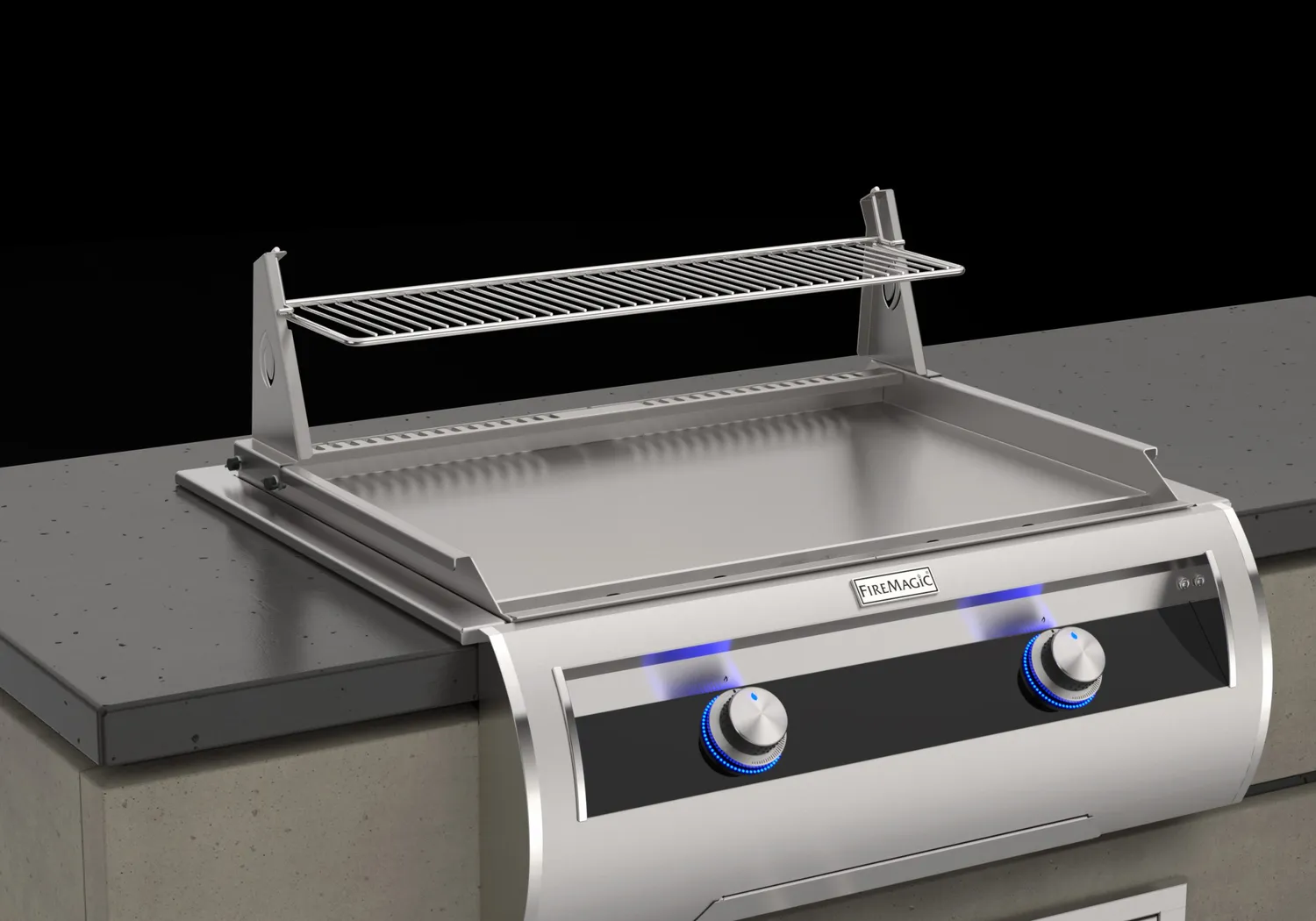 Fire Magic opwarmrooster voor griddle