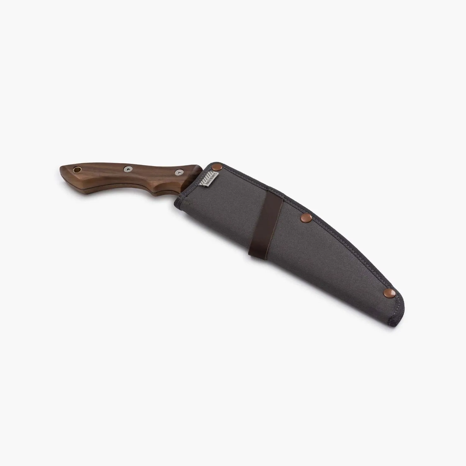 Bare Bones Living Timber Saw takkenzaag walnoothout met hoes