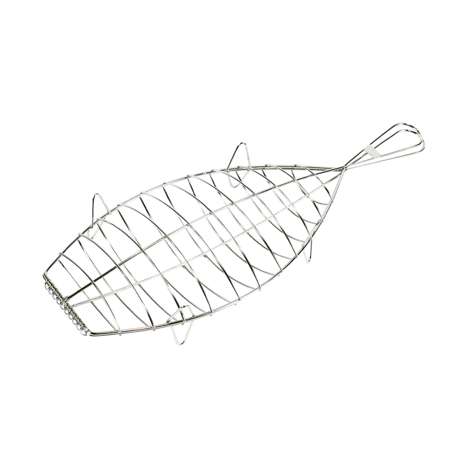 Kasai Grill Large Vis Grillmand RVS 45x20 cm
