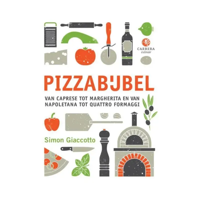 Sartons Pizza Bijbel kookboek voor pizzaoven